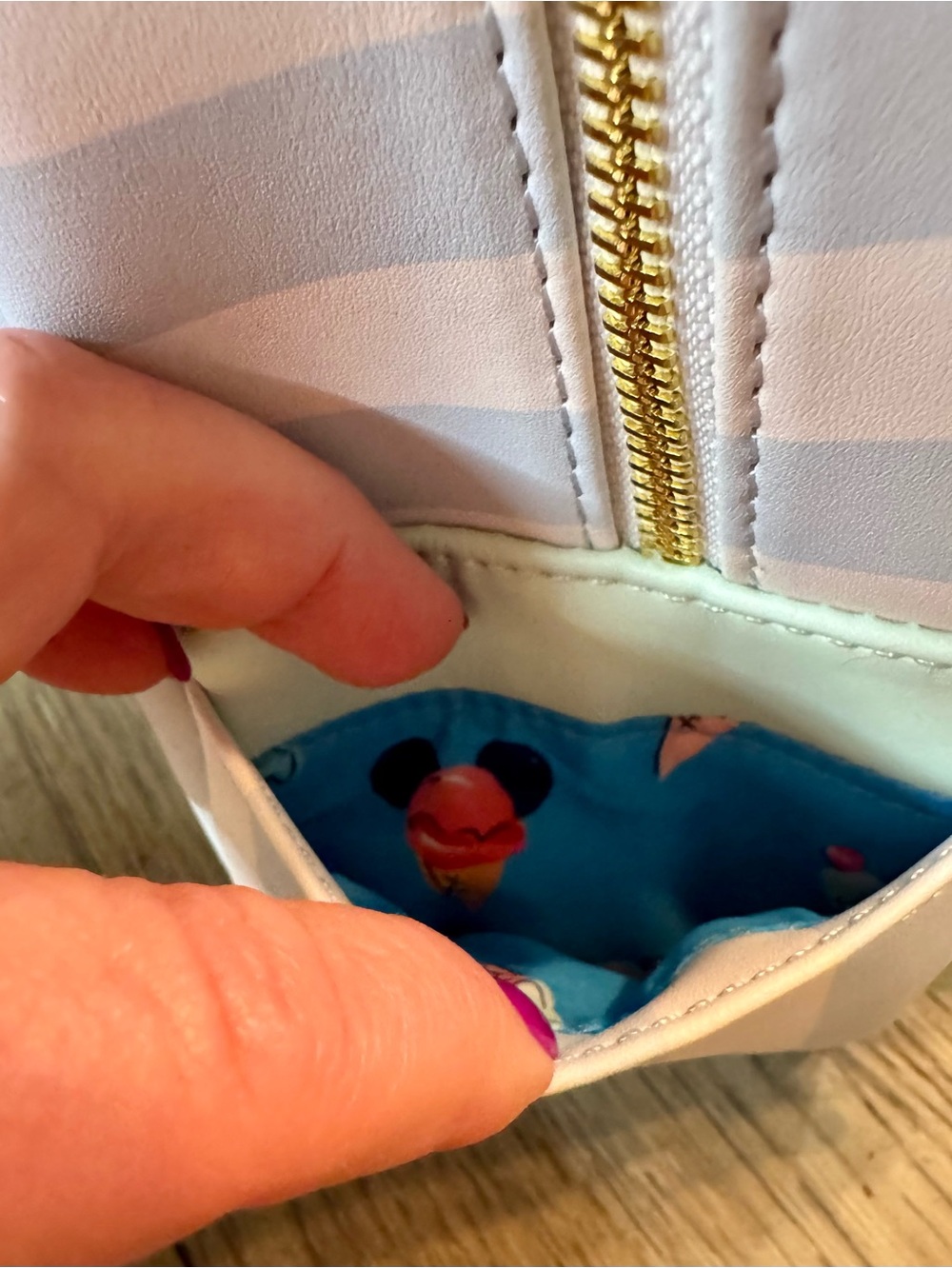 Loungefly Disney Parks Beach Club Resort Ice Cream Minnie & Mickey
Mini Backpack - Picture 9 of 15